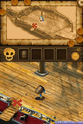 Captain Sabertooth and the Trials by Fire (Europe) screen shot game playing